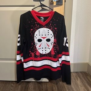 Jason Voorhees hockey style shirt